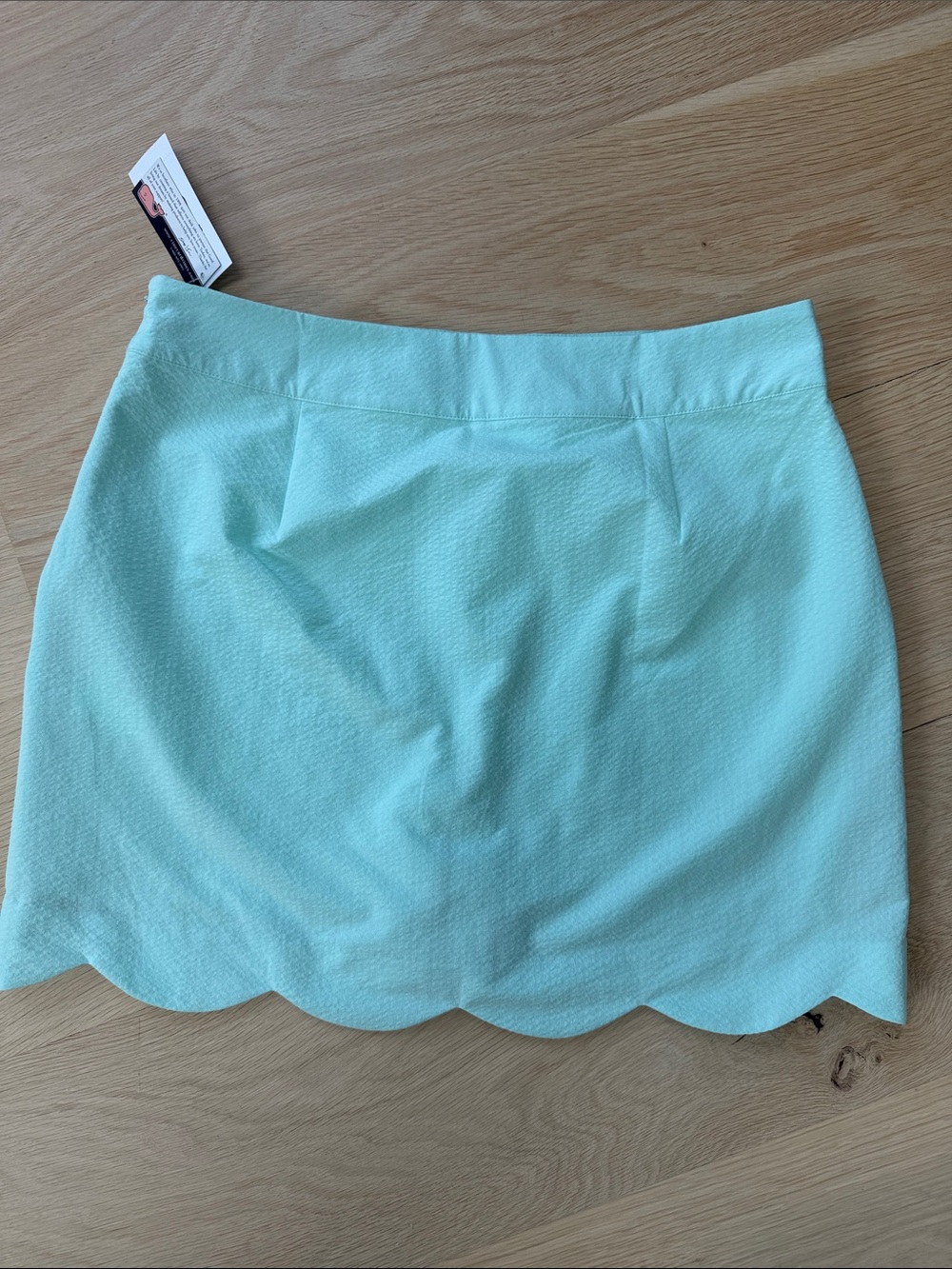 NWT Vineyard Vines Mint Scalloped Hem Skort - Picture 7 of 10